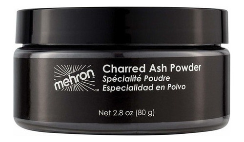 Mehron Maquillaje Polvo De Ceniza Carbonada 2.3 Oz