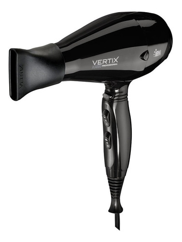 Secador De Cabelo Profissional X3000 2000w/ 220v Vertix Cor Preto