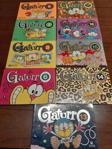 Gaturro Historieta Para Niños Números 2,3,5,6,13,14,15,17,18