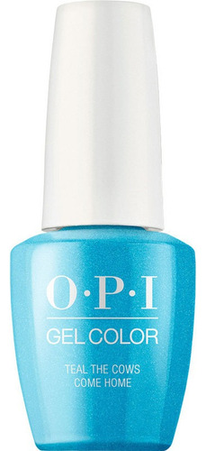 Opi Esmaltes Gel Color Color Teal the cows come home