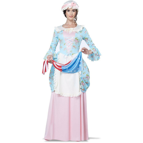 Disfraz Para Mujer Betsy Ross Colonial Halloween 