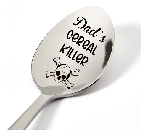 Regalo Para Papa Hija Esposa Divertido Dad's Cereal Killer