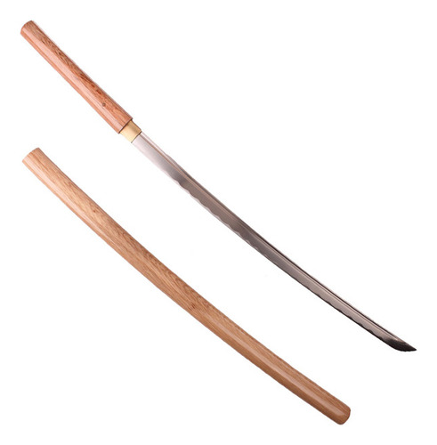 Espada Shirasaya - Funcional En Acero Carbono 1045, Samurai
