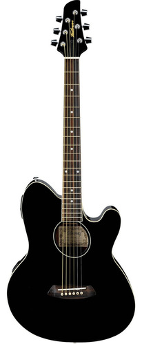 Guitarra Electroacustica Ibanez Tcy10e Talman Color Negro