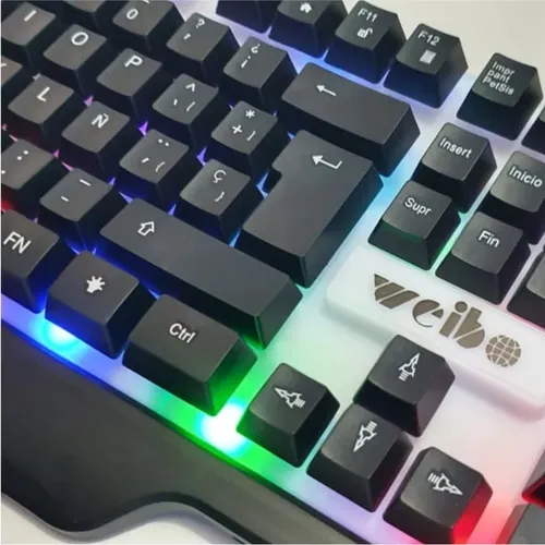 Teclado Led Gamer Mouse Dpi Ajustable Para Mejor Rendimiento