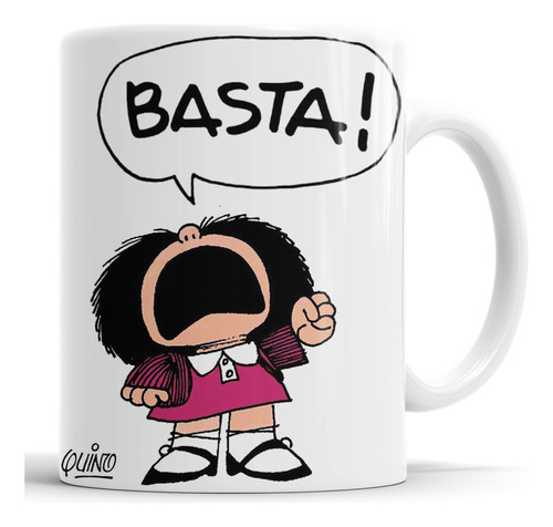 Taza Mafalda - Basta - Cerámica