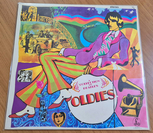 Lp Vinil The Beatles A Collection Of Beatles Oldies Prensagem Uk Fame Harry Moss Nm / Nm (Usado)