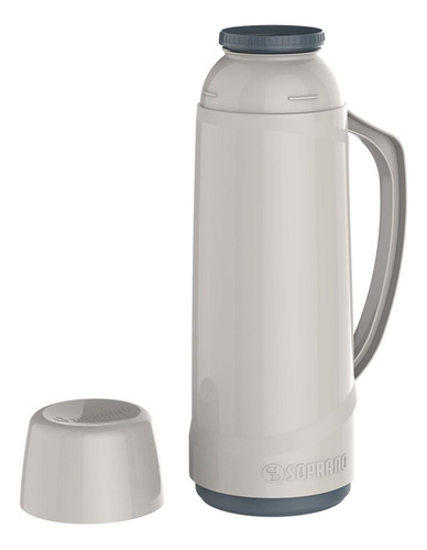 Termo Soprano Cristal 1 Litro Gris