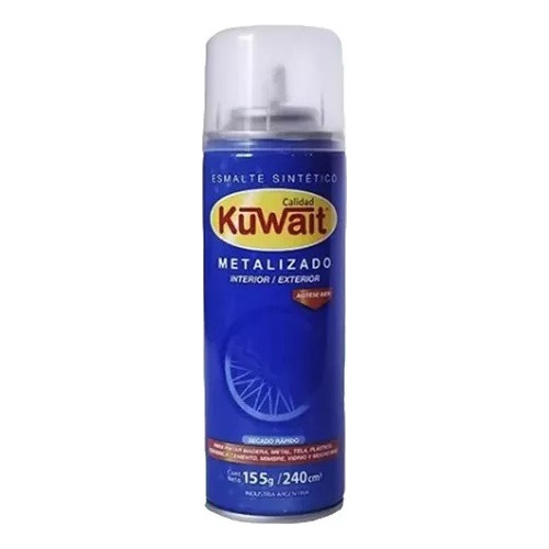 Pintura Metalizada Oro/plata/cobre Aerosol Kuwait 240 Envios