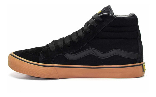 Tênis Madrats Hi Top Preto/crepe