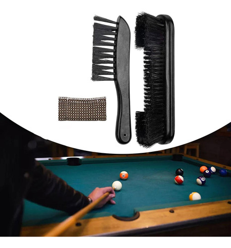 . Juego De Cepillos Para Mesa De Billar, Cepillo Para