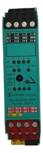 Pepperl+fuchs Vba-4e4a-ke-ze/r Módulo Sensor/actuador