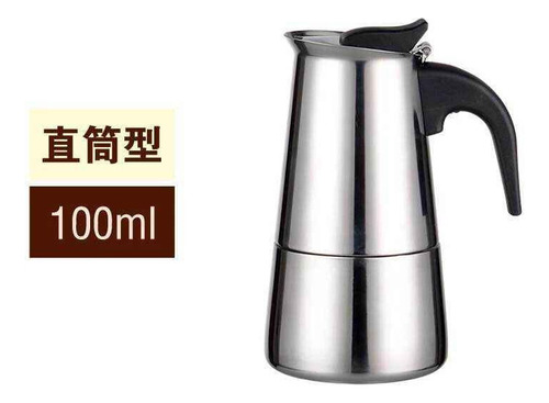 Olla Moka Italiana De Acero Inoxidable Para Café Concentrado