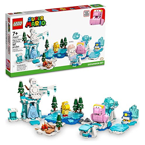 Set De Expansión Lego Super Mario Fliprus Snow Adventure 714