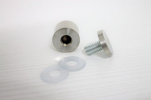 Separadores Distanciadores De Vidrio Acrílico 19x25mm 12 Und