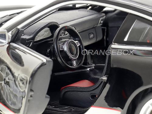 Porsche 911 Gt3 Rs 4.0 Bburago 1:18 Preto