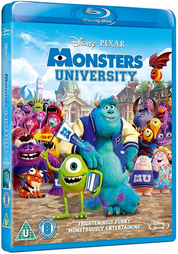 Monster Inc University  Pelicula Blu Ray Original Sellada