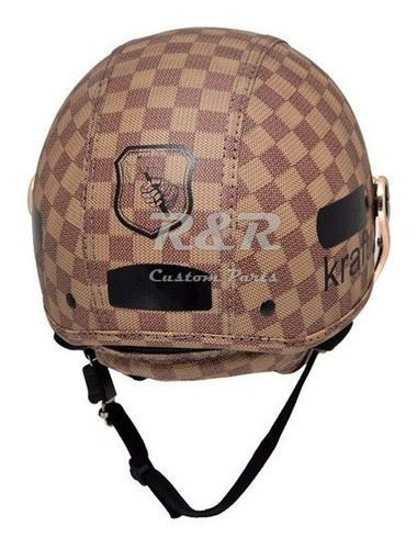 Capacete Kraft Aberto Harley Drag Shadow Boulevard 57 Bege