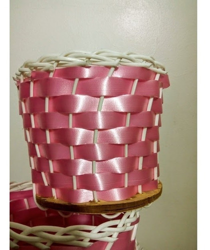 Cesta Corporativa Artesanal Navidad Arreglo 17cm 14cm Alto