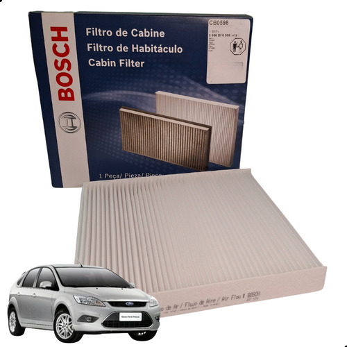 Filtro Ar Condicionado Focus 1.6 2.0 16v Flex 2010 11 12 13