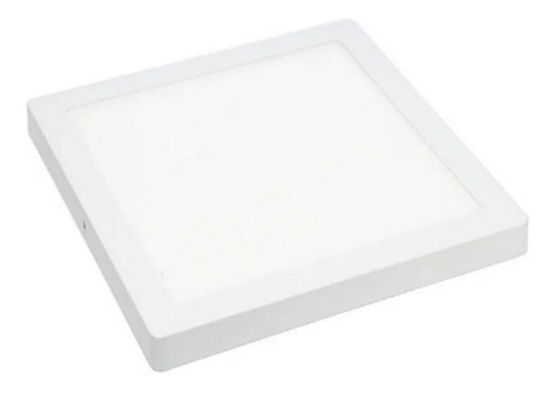 Plafón Led Sica Panel Cuadrado - 24w - Blanco Cálido