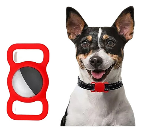 Funda Airtag Apple Collar Perro Gato Mascota Llavero