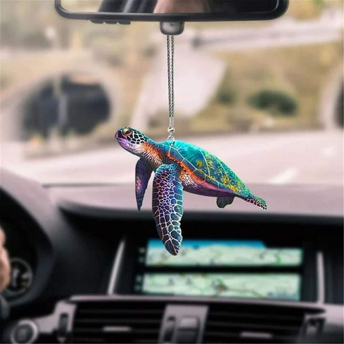Adorno Plano Con Forma De Tortuga Marina Con Forma De Tortug
