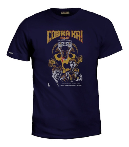 Camiseta 2xl - 3xl Cobra Kai Dojo San Fernando Valley Zxb