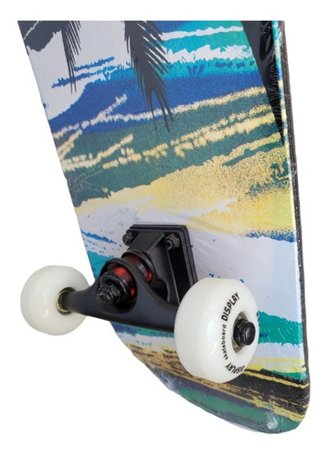 Patineta Aesthetic Skateboard Completa Maple Abec7 Semipro