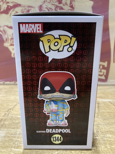 Sleepover Deadpool 1344 Parody Marvel Pijamada Funko Pop