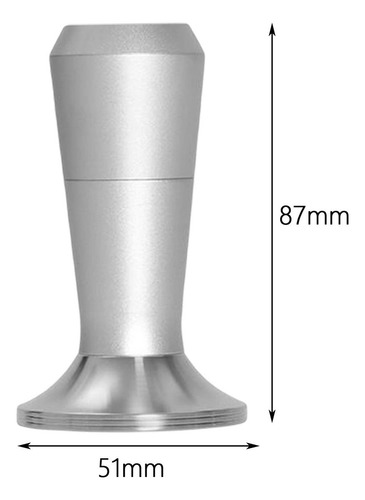Para Espresso Tamper Tamper De Café Profesional Plata 51mm /