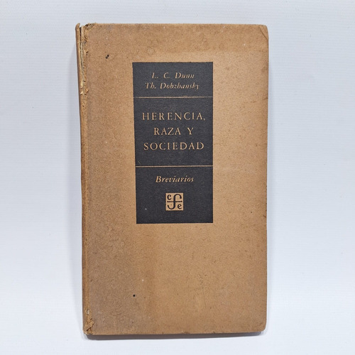 Antiguo Libro Herencia, Raza Y Sociedad 1949 Le948
