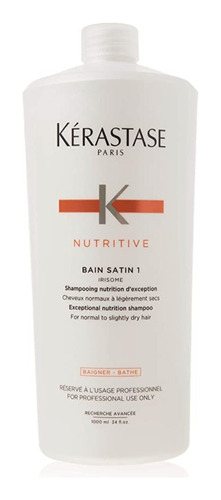 Shampoo Kérastase Nutritive Bain Satin 1000ml