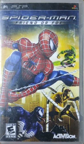 Spiderman Para Psp (Reacondicionado)