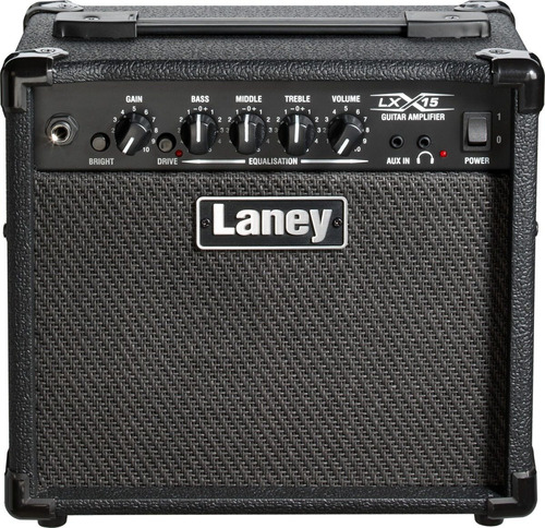 Amplificador De Guitarra 15w Con Overdrive Laney Lx15
