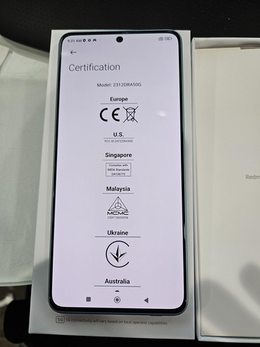 Smartphone Xiaomi Redmi Note 13 Pro 5g 256gb + 8gb Ram
