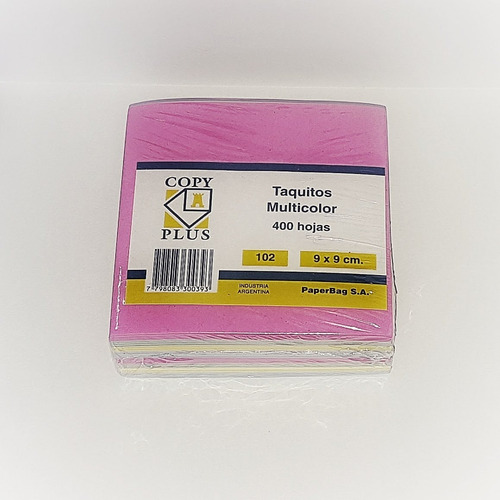 Imagen 2 de 8 de Taco Color 9x9 Cm X400hjs Pack X 5 Taquitos