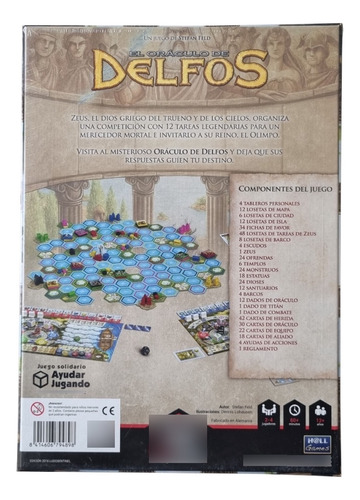 El Oraculo De Delfos Juego De Mesa En Español - Ludosentinel