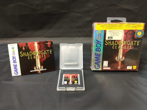 Shadowgate Classic Nintendo Game Boy Color