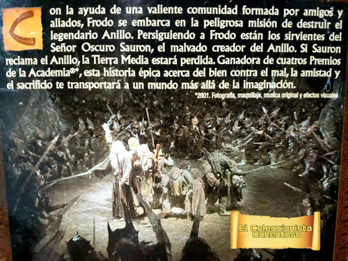 Señor De Los Anillos La Comunidad Del Anillo Vhs