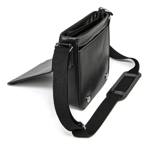 Imagen 3 de 4 de Bolsa Mariconera Para Hombre Con Correa De Hombro Ajustable