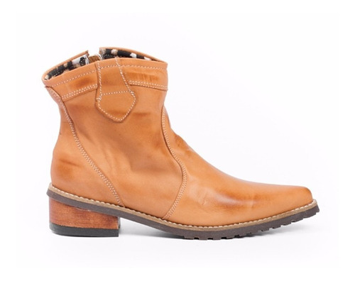 Bota De Cuero Marcel Calzados (cod.vaq2)