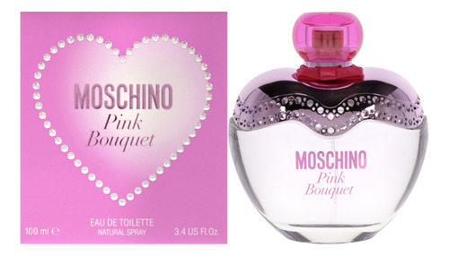 Perfume Moschino Pink Bouquet Eau De Toilette, 100 Ml, Para