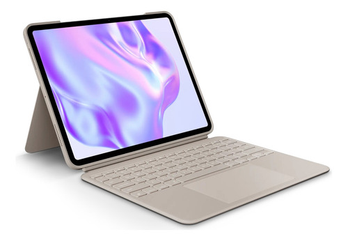 Funda Teclado Logitech Combo Touch iPad Pro 13 M4 2024 Sand Color Arena
