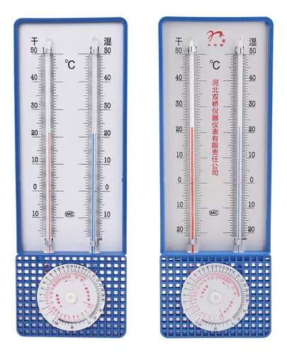 vacante Estados Unidos Converger Termómetro Higrómetro De Bulbo Seco Para Invernadero Domésti | Meses sin  intereses