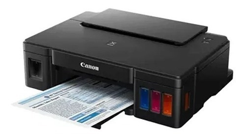 Imagen 1 de 4 de Impresora A Color Simple Función Canon Pixma G1110 Negra 