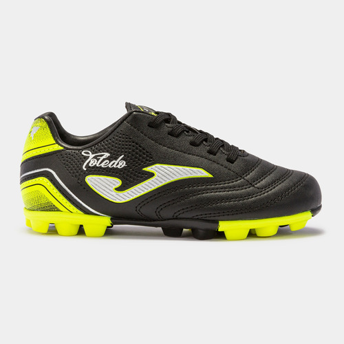 Tacos Tenis Joma Futbol Soccer Toledo Junior Niño 2201 Negro