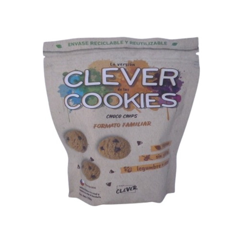 Choco Chips. Clever Cookies 150gr.