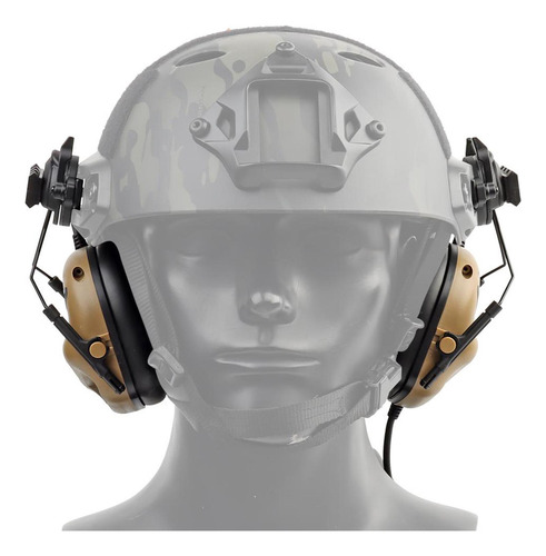 Casco Táctico Audífonos De Gran Resistencia Tiro