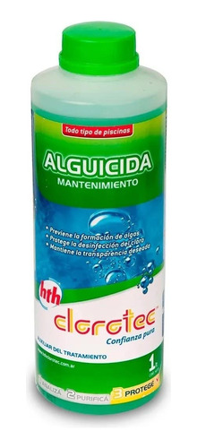 Alguicida Mantenimiento 1 Lt Piscinas Clorotec Rex